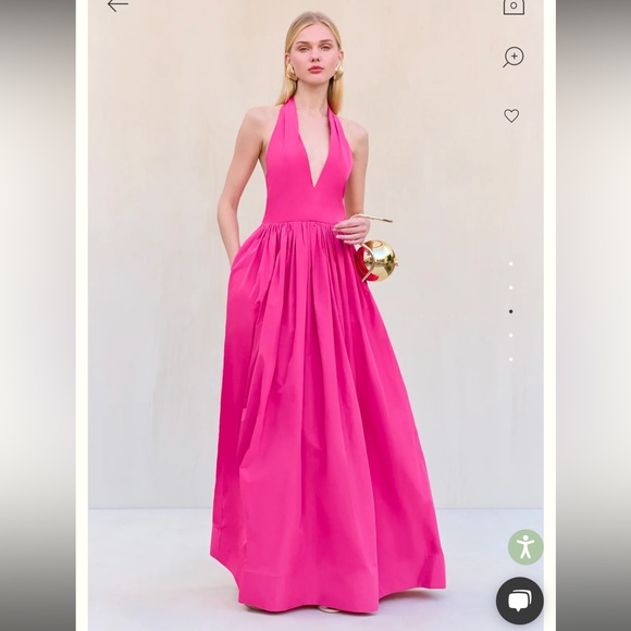 Cult Gaia TEAGAN GOWN in pink - Picture 3 of 7